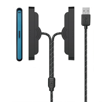 GP-377 Switch2 Left and Right Handles Charging Cable 2-in-1 Switch Joy-con Handles Braided Cable