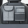 Gray Car Seat Storage Bag Car Hanging Storage Bag Car Storage Bag Hanging