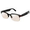 GS200 Wireless bluetooth Earphone Smart Glasses 360° Surround Stereo HD Brown Lens Integrated USB Magnetic Charging IP67