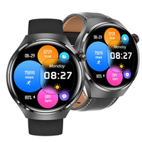 GT4PRO+ 1.6inch HD Screen bluetooth Call Heart Rate Blood Pressure SpO2 Monitor Blood Sugar Sleep Monitoring Women