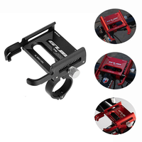 GUB P30 Bike Holder Aluminum Alloy 360° Adjustable Sturdy Anti-fall 0.2kg Lightweight Handlebar Holder for Motorcycle Bi