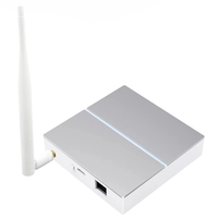 GW60-Wired Tuya Zigbe Smart Hub Gateway Bridge with Antenna Wired Mesh Hub for Home Automation Works with Alexa Google H