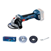 GWS 180-LI for Bosch Professional Cordless Angle Grinder 18V Brushless Motor 11000RPM 700W Equivalent Power Lightweight