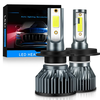 H1 / H3 / H4 / H7 / 9005 / 9006 Pair Mini Car Headlight 15000LM/Pair 12V LED Lights Turbo Lamp 6000K Color Temperature
