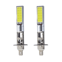 H1/H3 Pair Car LED Fog Lights 10W Front Fog Lights COB Chip Fog 6000K LED Headlight Light Bulb Super White for Fog Drivi