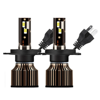 H4 LED HeadlightH7 H11 Car LED Lights 20000LM 120W 6500K CSP Chip High Low Beam Fog Lamp for 12V-24V Vehicle