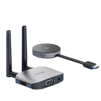 Hagibis G6W Kits Wireless HD Video Display Dongle Transmitter Receiver HD Extender Adapter TV Dongle 1080P for Monitor P