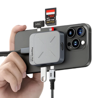 Hagibis TC100 Type-C Magnetic Docking Station with 10Gbps USB-A USB-C PD100W 4K/60Hz HD3.5mm Audio SD/TF3.0 Card Reade