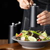 Hand-Cranked Pepper Grinder Kitchen Black Pepper Grinder Manual Grinding Bottle Solid Wood Household Sea Salt Freshly Gr
