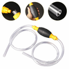 Hand Fuel Pump Car Fuel Tank Sucker Oil Transfer Fuel Pump Petrol Diesel Liquid Manual Pump Syphon Fuel Saver for Gas Ga