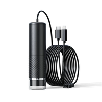 Handheld Digital Microscope 1600x Magnification 2MP 8 LED USB Coin Magnifier Compatible with Android iOS Windows For Mac