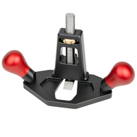 Handheld Router Planer Convenient Depth Adjustment Woodworking Router Plane for Right Angle Tenon Shoulder Trimming Slot