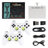 Handhibr Y7 Linux Portable Video Game Console 2.4G Wireless Game TV Stick Retro for PSP 4K 64+256G Built-in 12000 Games