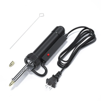 Handskit 110V/220V Electric Tin Sucker Dual-Use Electric Soldering Iron Gun Electric Heat Suction Tin Pump Electronic Di