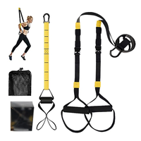Hanging Training Strap Adjustable Resistance Band Set Elastic Fitness Band Pull Rope Anti-indoor Exercise Equipment for