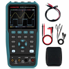 HANMATEK 100MHZ HO102/HO102S 3-in-1 Handheld Oscilloscope Multimeter Waveform Generator 10, 000wfms/s 3.5" TFT USB Type-C