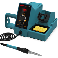 HANMATEK SD1/SD2 Soldering Iron Station 60W 392℉-896℉ Fast Heat PID Technology Stable Temperature Comes with Essential A