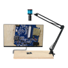 HAYEAR 48MP 1080P 2K HDMI USB Industrial Video Microscope Camera Big Visual Field Manual IRIS6-60mm Zoom Lens for PCB So
