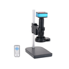 HAYEAR 4K Industrial Microscope Camera HDMI USB Outputs 180X C-mount Lens 144 LED Light Big Boom for PCB Repair Solderin