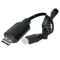 HBX 2996A 901 901A 903 903A 905 905A 1/12 RC Car Spare USB Charging Cable 18859E-E001 Vehicles Model Parts