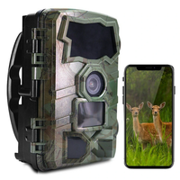 HC888 WIFI Wildlife Trail Hunting Camera 32MP Pixels 4K HD Video Recording IP66 Waterproof 30m Night Distance Phone Conn