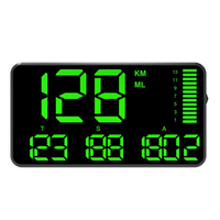 Head Up Display for Car GPS Speedometer Speedometer Digital Display HUD MPH/KMH with Over Speeding Alarm 5.5 Inch