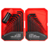 Heat-Treated Steel Allen Wrench Set 31-Piece SAE and Metric Hex Keys Black-Oxide Finish Torque Handle High Leverage Long