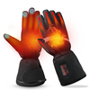 Heated Gloves Waterproof Touch Screen Rechargeable 2200mAh Battery Electric Heated Glove Liners Winter Gloves Precise Te