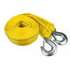 Heavy Duty 4M Car Tow Cable 5 Ton Trailer Rope Towing Pull Rope with Hooks Van Road Recovery Fluorescent Yellow