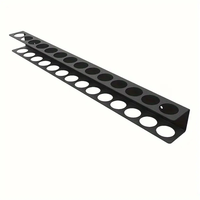 Heavy-Duty Metal Wall-Mounted Tool Organizer Robust Construction Space-Saving Design Versatile Storage Easy Installation