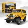 HG HG4-50 TRASPED 1/16 2.4G 4WD RC Car for TOYOTA Land Cruiser FJ40 1983 Rock Crawler LED Light Simulated Sound Off-Road