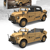 HG HG4-51 TRASPED 1/18 2.4G 4WD RC Car STEYR 1500A Command Vehicle LED Light Simulated Sound Smoke Crawler Off-Road Clim