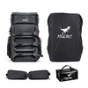 HGLRC 33.5L Waterproof and Solid Type Outdoor Travel Camera FPV Backpack Set / Rain Cover / Lumbar Support / Battery Exp