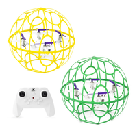 HGLRC B200 Soccer 120mm Wheelbase 2S Barometric Altitude Hold Mode Spherical Fully Protected Kids Gifts 2.4G 4CH 6-Axis