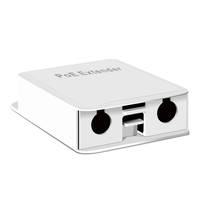 Hi-AT13FL 100Mbps PoE Extender 4 Port 30W 1 to 3 Network Switch PoE Repeater IP55 Waterproof for IPC/NVR