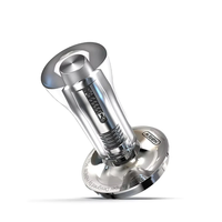 HiBREW 3 in 1 Constant Pressure Coffee Tamper 51mm 54mm 58mm Powder Press with Calibrated Spring Barista Pro Stainless S