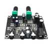 HiFi 2-Way 2-Channel Stereo Audio Signal Mixer Board DC 5-24V 3.5mm Interface Low Noise Amplifier with Volume Control fo