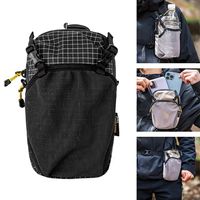 HIKEMAN Lightweight Bag Outdoor Sports Chest Bag Multi-Function Tactical Accessories Bag Running Portable Mobile Phone B