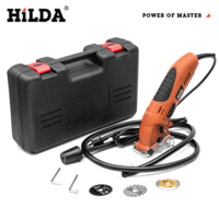 HILDA 400W Electric Saw Mini Electric Circular Saw DIY Multifunctional Electric Saw Power Tools Rotary Tool for Woodwork