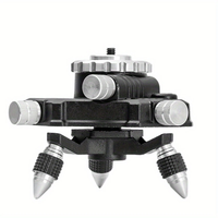 HILDA Tripod Stand for Laser Level 360° Rotatable Aluminum Alloy Bracket Base 1/4