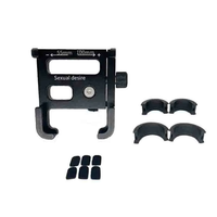 HIMO Bike Phone Holder One-Push Install Universal 360° Wide View Shakeproof Bicycle Phone Holder for 4.7-6.7 inch Mobile
