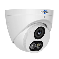 Hiseeu 8MP/12MP PoE IP Camera Human Detect Two Way Audio Color Night Vision ONVIF IP67 Waterproof CCTV Security Cameras