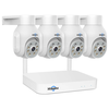 Hiseeu 8WK-4HD403 3MP Wireless WiFi CCTV Video Surveillance Camera System Outdoor Audio Street Security Protection IP Ki