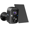 Hiseeu C90B 4MP Solar WIFI IP Camera Full Color Night Vision IP65 Waterproof AI Motion Detection Two-Way Audio 100% Wire
