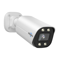 Hiseeu HB488-P 8MP 4K PoE IP Security Camera CCTV Video Surveillance Cam HD Color Night Vision Two-Way Audio IP67 Waterp