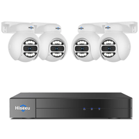 Hiseeu PK-4YHD685 5MP WiFi IP Camera with AI Human Tracking Two-Way Audio Spotlight Alarm 300° Pan 90° Tilt Weatherproof