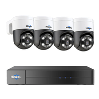 Hiseeu PK-4YHD985 5MP WiFi IP Camera AI Human Tracking Two-Way Audio Spotlight Alarm 270° Pan 90° Tilt IP66 Waterproof P