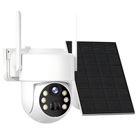 Hiseeu WTD714 4MP 2K HD Solar PTZ WiFi Security Camera PIR Motion Detection Color Night Vision Two-Way Audio IP66 Waterp