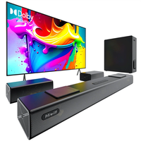 Hiwill A512 5.1.2CH Dolby Atmos Soundbar 450W Surround Sound System with 6.5 Inch Subwoofer 2 Rear Surround Speakers 2 U