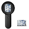 HM020 16MP 100X High Definition Handheld Microscope Magnifying Glass Digital Magnifier Device with 2-inch IPS Screen 8 L